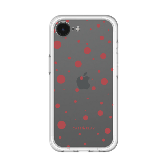 スリムプロテクションプレミアムケース［ Dippin dots Red - ディッピンドッツ レッド ］