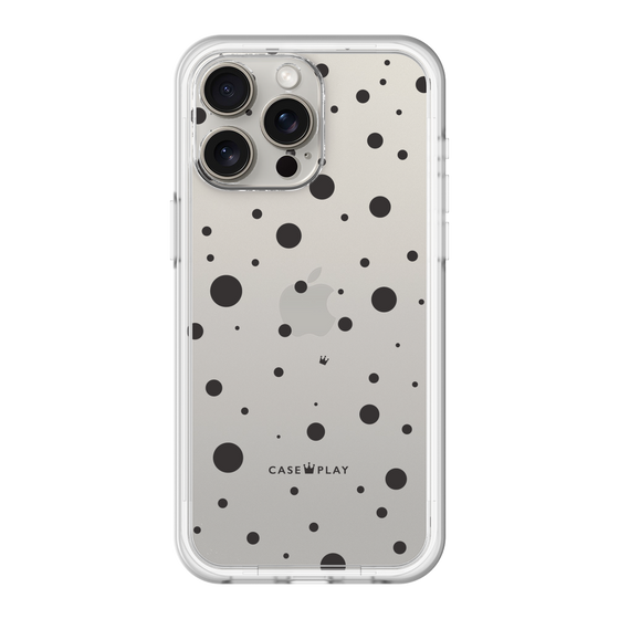 スリムプロテクションプレミアムケース［ Dippin dots Black - ディッピンドッツ ブラック ］