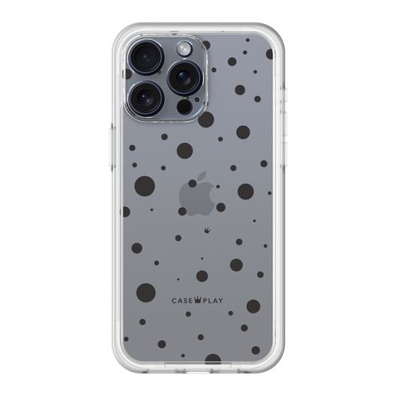 スリムプロテクションプレミアムケース［ Dippin dots Black - ディッピンドッツ ブラック ］
