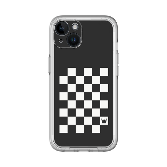 スリムプロテクションプレミアムケース［ Racing checkered flag - レーシングチェッカーフラッグ ］