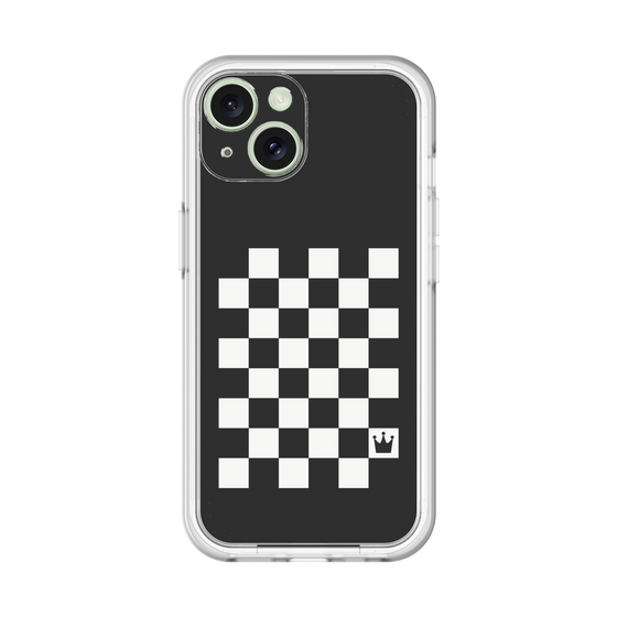 スリムプロテクションプレミアムケース［ Racing checkered flag - レーシングチェッカーフラッグ ］