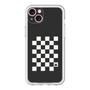 スリムプロテクションプレミアムケース［ Racing checkered flag - レーシングチェッカーフラッグ ］