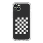 スリムプロテクションプレミアムケース［ Racing checkered flag - レーシングチェッカーフラッグ ］