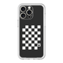 スリムプロテクションプレミアムケース［ Racing checkered flag - レーシングチェッカーフラッグ ］
