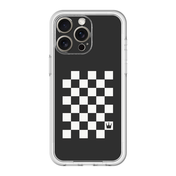 スリムプロテクションプレミアムケース［ Racing checkered flag - レーシングチェッカーフラッグ ］