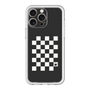 スリムプロテクションプレミアムケース［ Racing checkered flag - レーシングチェッカーフラッグ ］