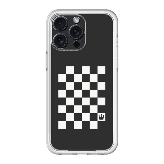 スリムプロテクションプレミアムケース［ Racing checkered flag - レーシングチェッカーフラッグ ］