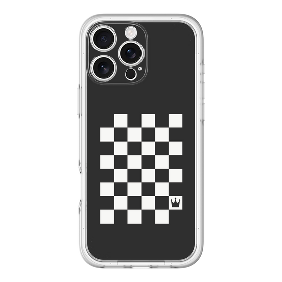 スリムプロテクションプレミアムケース［ Racing checkered flag - レーシングチェッカーフラッグ ］