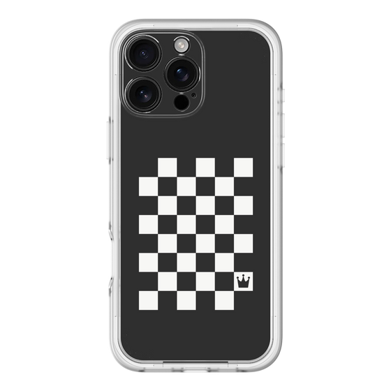 スリムプロテクションプレミアムケース［ Racing checkered flag - レーシングチェッカーフラッグ ］