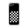 スリムプロテクションプレミアムケース［ Racing checkered flag - レーシングチェッカーフラッグ ］