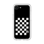 スリムプロテクションプレミアムケース［ Racing checkered flag - レーシングチェッカーフラッグ ］
