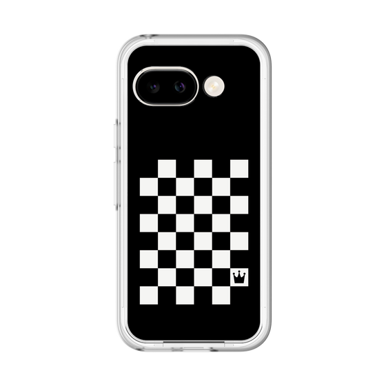 スリムプロテクションプレミアムケース［ Racing checkered flag - レーシングチェッカーフラッグ ］