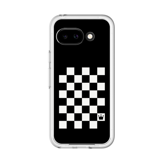 スリムプロテクションプレミアムケース［ Racing checkered flag - レーシングチェッカーフラッグ ］