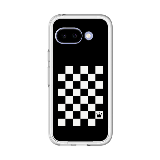 スリムプロテクションプレミアムケース［ Racing checkered flag - レーシングチェッカーフラッグ ］