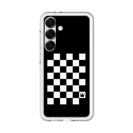 スリムプロテクションプレミアムケース［ Racing checkered flag - レーシングチェッカーフラッグ ］