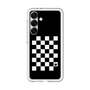 スリムプロテクションプレミアムケース［ Racing checkered flag - レーシングチェッカーフラッグ ］