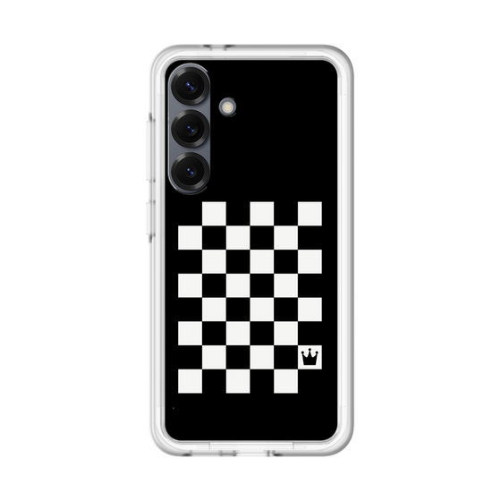 スリムプロテクションプレミアムケース［ Racing checkered flag - レーシングチェッカーフラッグ ］