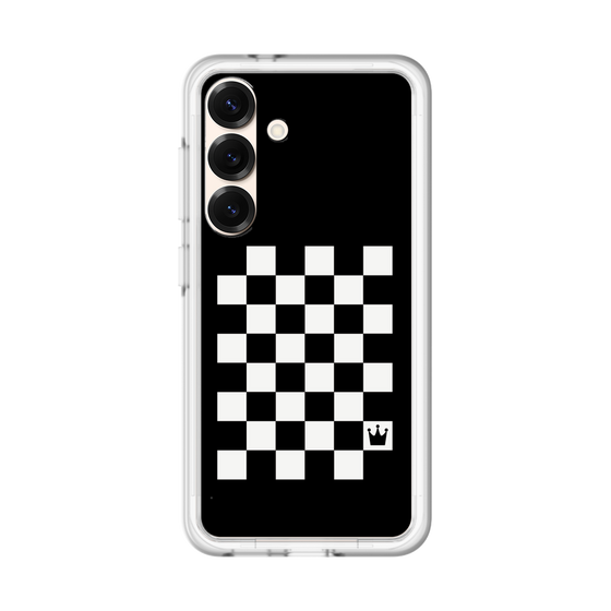 スリムプロテクションプレミアムケース［ Racing checkered flag - レーシングチェッカーフラッグ ］