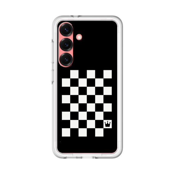 スリムプロテクションプレミアムケース［ Racing checkered flag - レーシングチェッカーフラッグ ］