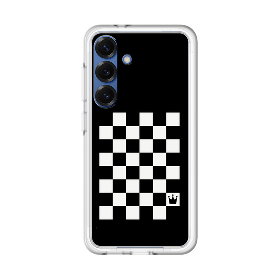 スリムプロテクションプレミアムケース［ Racing checkered flag - レーシングチェッカーフラッグ ］