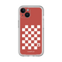 スリムプロテクションプレミアムケース［ Racing checkered flag Red - レーシングチェッカーフラッグ レッド ］