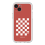 スリムプロテクションプレミアムケース［ Racing checkered flag Red - レーシングチェッカーフラッグ レッド ］