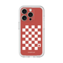 スリムプロテクションプレミアムケース［ Racing checkered flag Red - レーシングチェッカーフラッグ レッド ］