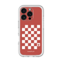 スリムプロテクションプレミアムケース［ Racing checkered flag Red - レーシングチェッカーフラッグ レッド ］