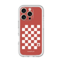 スリムプロテクションプレミアムケース［ Racing checkered flag Red - レーシングチェッカーフラッグ レッド ］