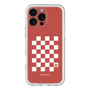 スリムプロテクションプレミアムケース［ Racing checkered flag Red - レーシングチェッカーフラッグ レッド ］