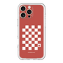 スリムプロテクションプレミアムケース［ Racing checkered flag Red - レーシングチェッカーフラッグ レッド ］