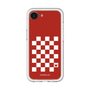 スリムプロテクションプレミアムケース［ Racing checkered flag Red - レーシングチェッカーフラッグ レッド ］