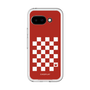 スリムプロテクションプレミアムケース［ Racing checkered flag Red - レーシングチェッカーフラッグ レッド ］
