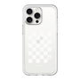 スリムプロテクションプレミアムケース［ Racing checkered flag White - レーシングチェッカーフラッグ ホワイト ］