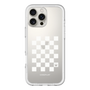 スリムプロテクションプレミアムケース［ Racing checkered flag White - レーシングチェッカーフラッグ ホワイト ］