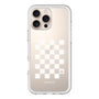 スリムプロテクションプレミアムケース［ Racing checkered flag White - レーシングチェッカーフラッグ ホワイト ］