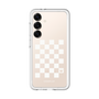 スリムプロテクションプレミアムケース［ Racing checkered flag White - レーシングチェッカーフラッグ ホワイト ］