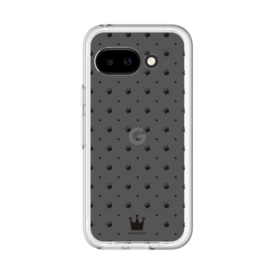 スリムプロテクションプレミアムケース［ CASEPLAY Crown dots Black - ケースプレイ・クラウン・ドッツ ブラック ］