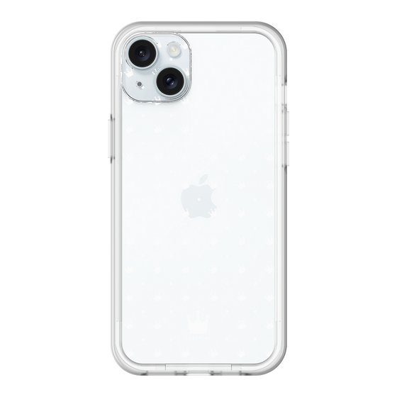 スリムプロテクションプレミアムケース［ CASEPLAY Crown dots White - ケースプレイ・クラウン・ドッツ ホワイト ］