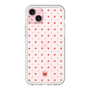 スリムプロテクションプレミアムケース［ CASEPLAY Crown dots Red - ケースプレイ・クラウン・ドッツ レッド ］