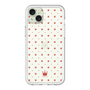 スリムプロテクションプレミアムケース［ CASEPLAY Crown dots Red - ケースプレイ・クラウン・ドッツ レッド ］
