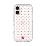 スリムプロテクションプレミアムケース［ CASEPLAY Crown dots Red - ケースプレイ・クラウン・ドッツ レッド ］