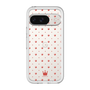 スリムプロテクションプレミアムケース［ CASEPLAY Crown dots Red - ケースプレイ・クラウン・ドッツ レッド ］