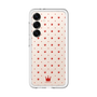 スリムプロテクションプレミアムケース［ CASEPLAY Crown dots Red - ケースプレイ・クラウン・ドッツ レッド ］