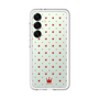 スリムプロテクションプレミアムケース［ CASEPLAY Crown dots Red - ケースプレイ・クラウン・ドッツ レッド ］