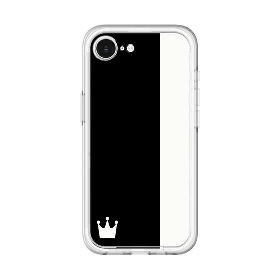 スリムプロテクションプレミアムケース［ CASEPLAY Bi-Colors Black & White - ケースプレイ・バイカラー ブラック＆ホワイト ］
