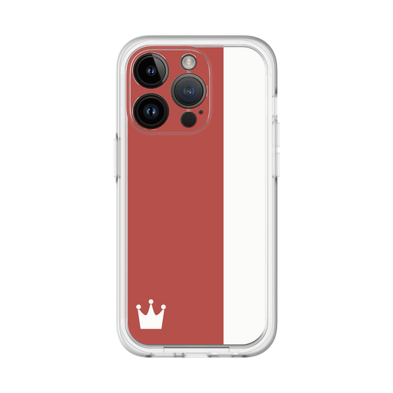 スリムプロテクションプレミアムケース［ CASEPLAY Bi-Colors Red & White - ケースプレイ・バイカラー レッド＆ホワイト ］