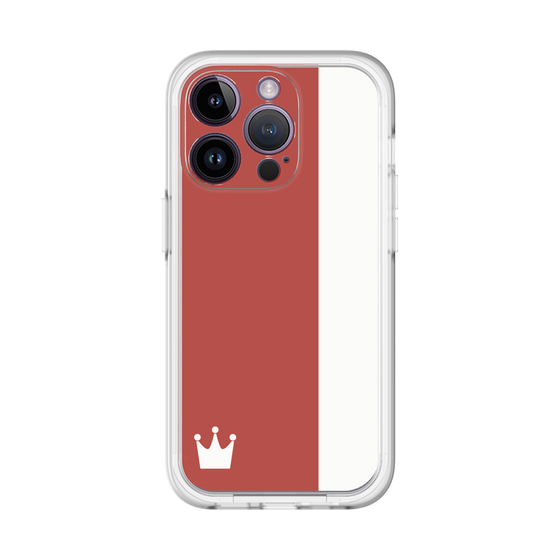 スリムプロテクションプレミアムケース［ CASEPLAY Bi-Colors Red & White - ケースプレイ・バイカラー レッド＆ホワイト ］