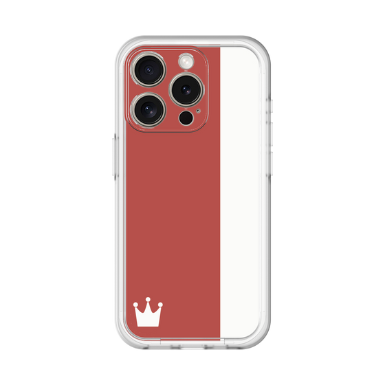 スリムプロテクションプレミアムケース［ CASEPLAY Bi-Colors Red & White - ケースプレイ・バイカラー レッド＆ホワイト ］