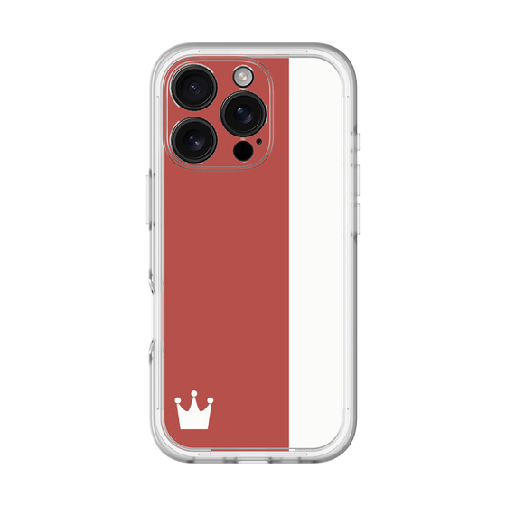 スリムプロテクションプレミアムケース［ CASEPLAY Bi-Colors Red & White - ケースプレイ・バイカラー レッド＆ホワイト ］